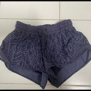 Lululemon tie front shorts